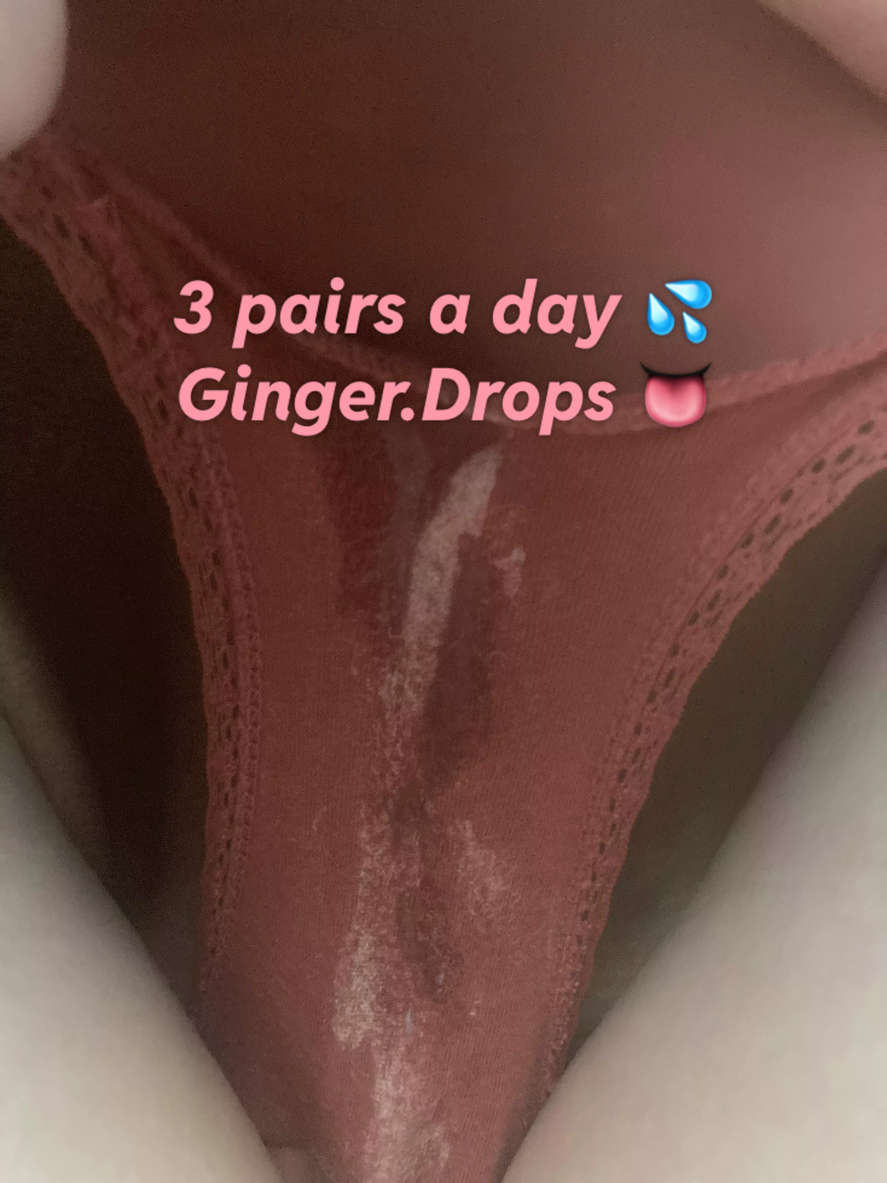 I can’t stop leaking💧