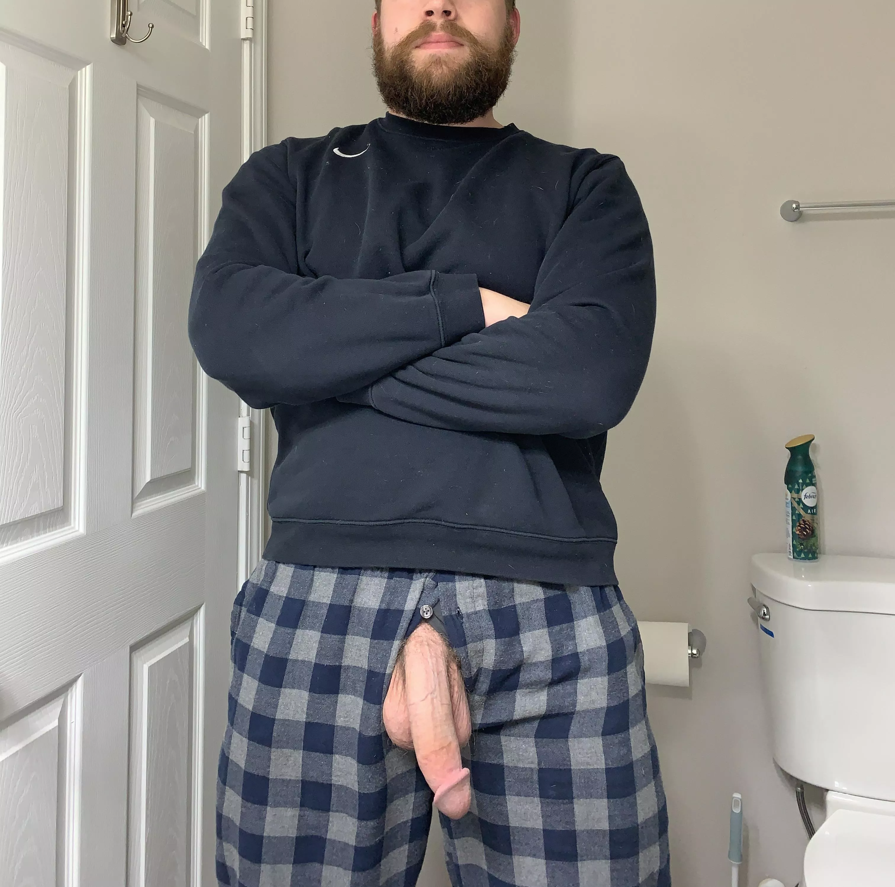 It’s a little too cold to wear nothing to bed, will this do?