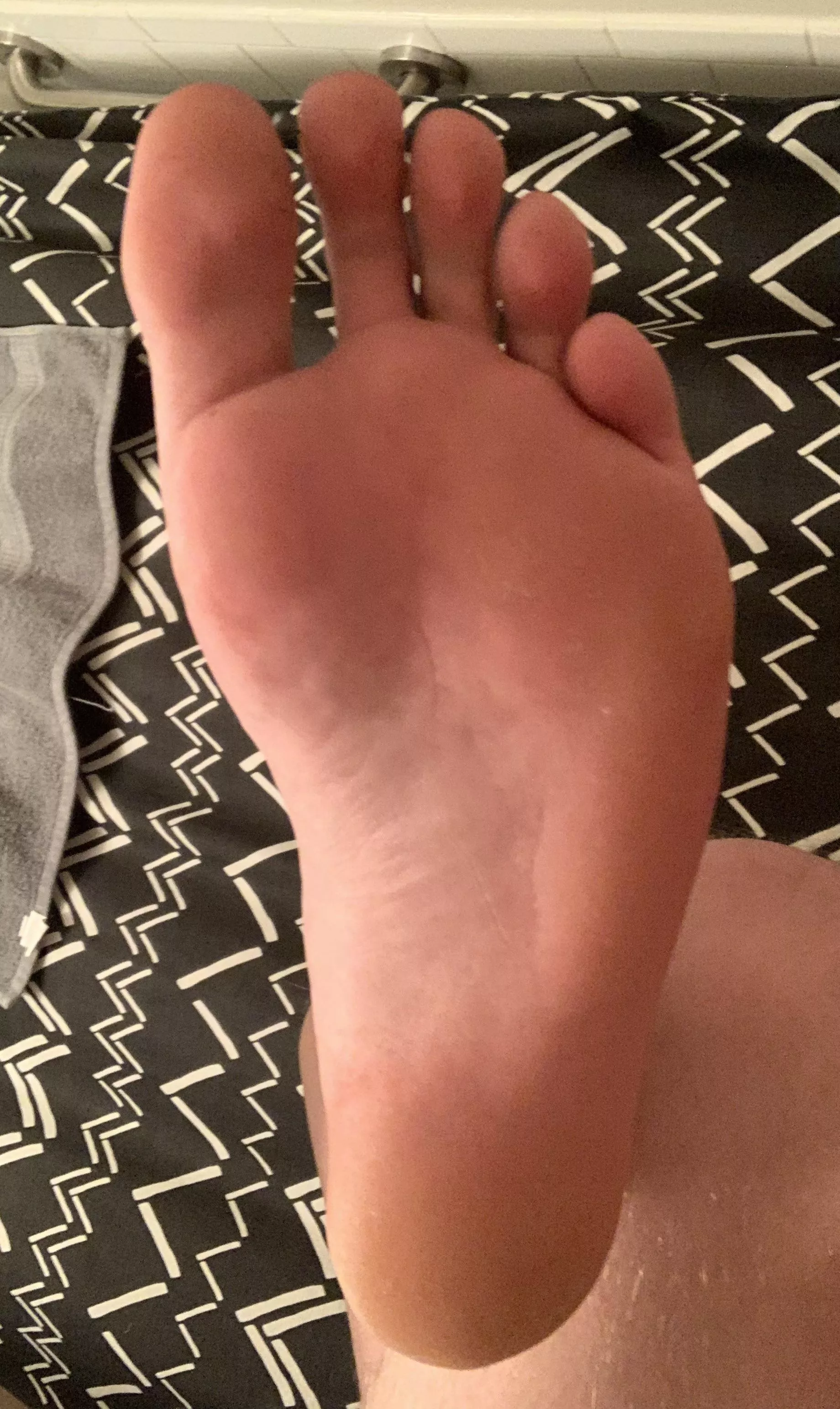 My feet are so smooth