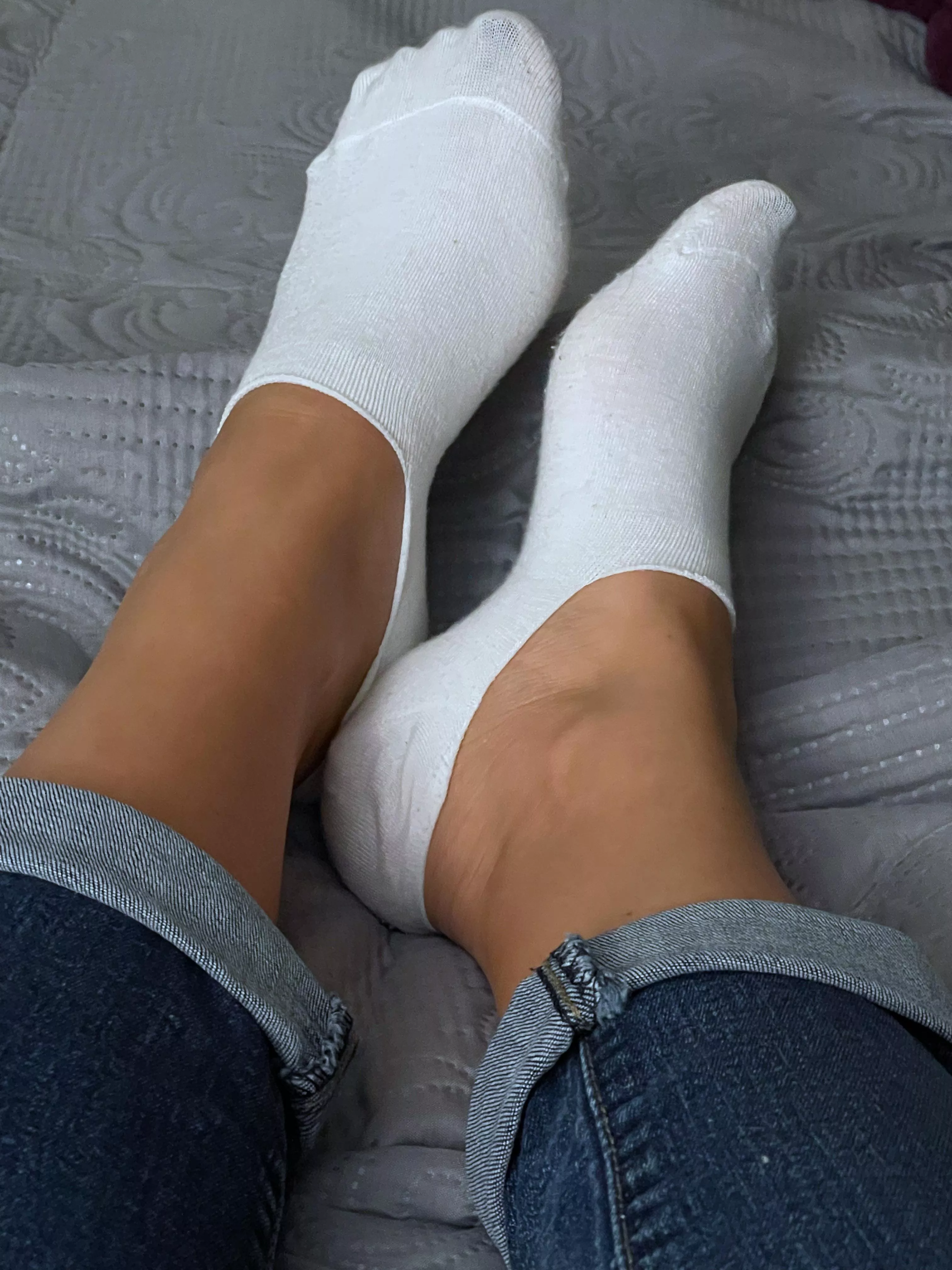 Name a better sock than a white no-show. I’ll wait.