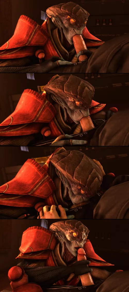 not enough gay stuff here, anyway here's javik sucking dick (cheap-wazoo)