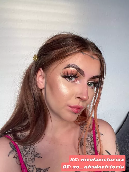 [SC]: nicolavictoriax💦OF: xo_nicolavictoria🍒very kink and fetish friendly🍑i want to see you cum over me😈