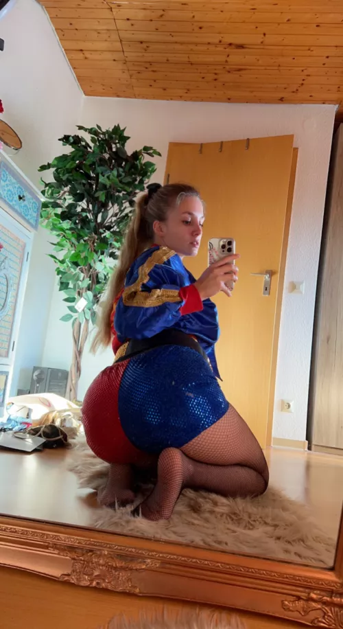 This Harley Quinn outfit shows my ass very well