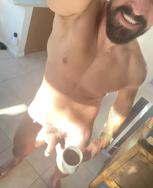 Too late for morning coffee?