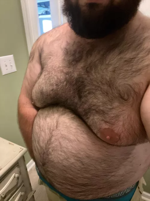 What would you do if you walked in on me half naked in the work bathroom while locking up for the night?