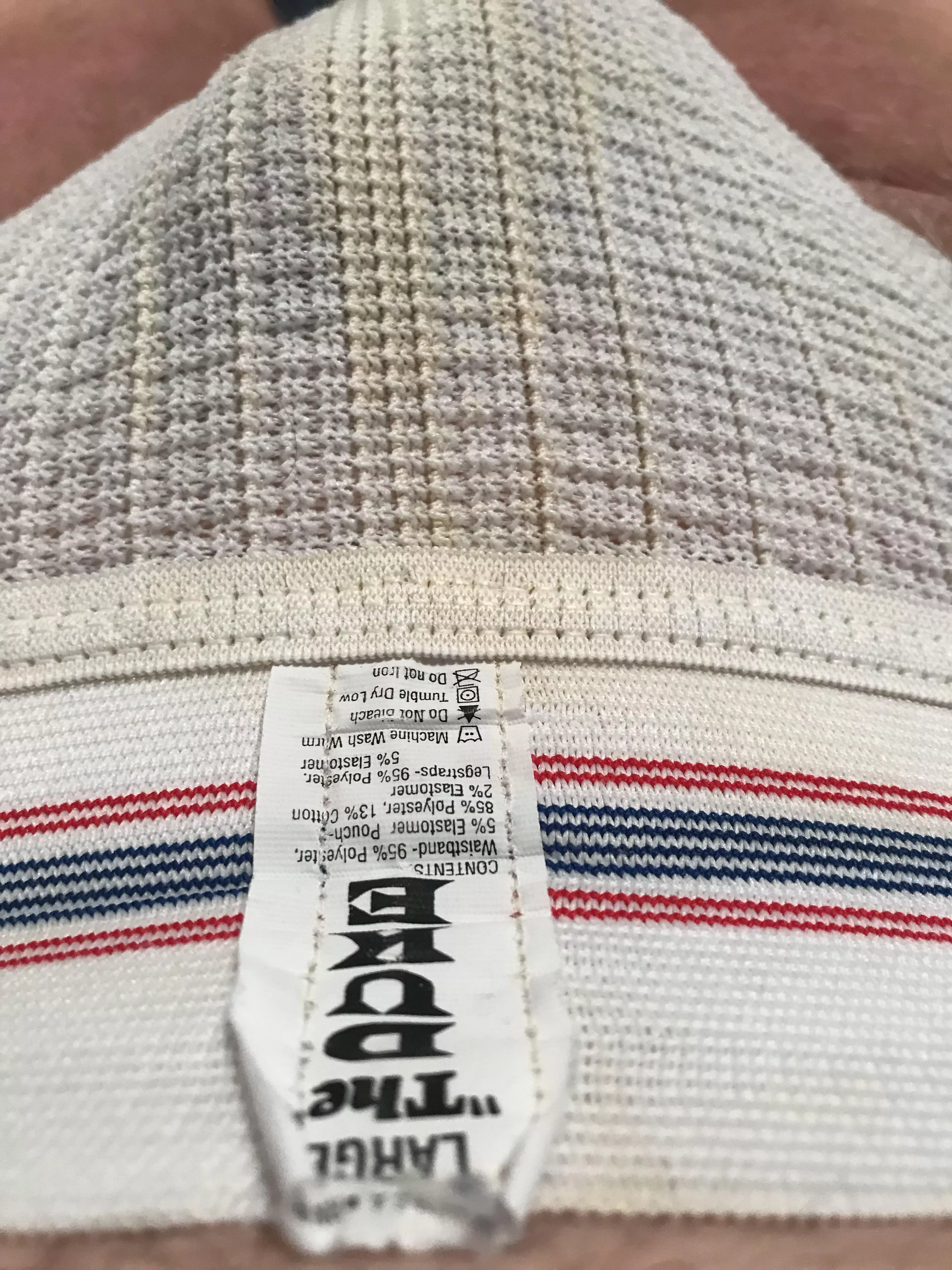 You know you’ve done a good job when your jock is still stained after washing