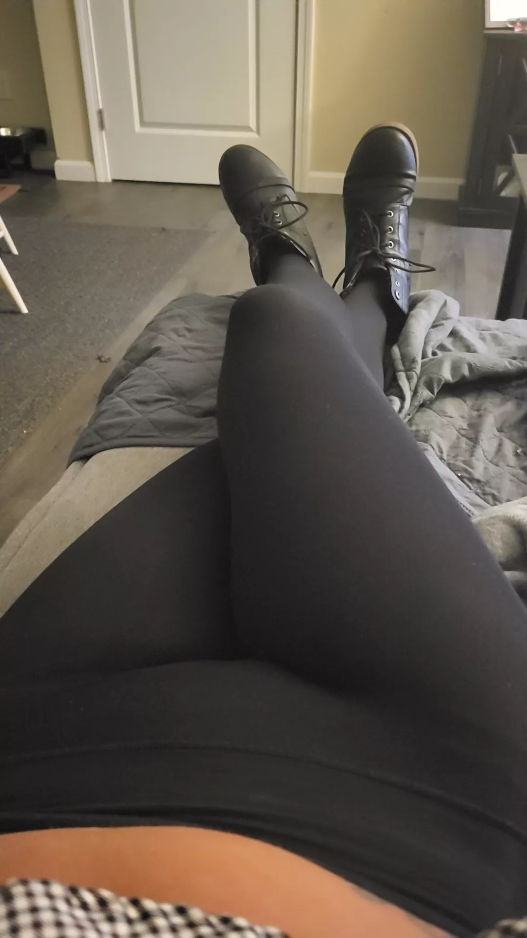 black on black tights