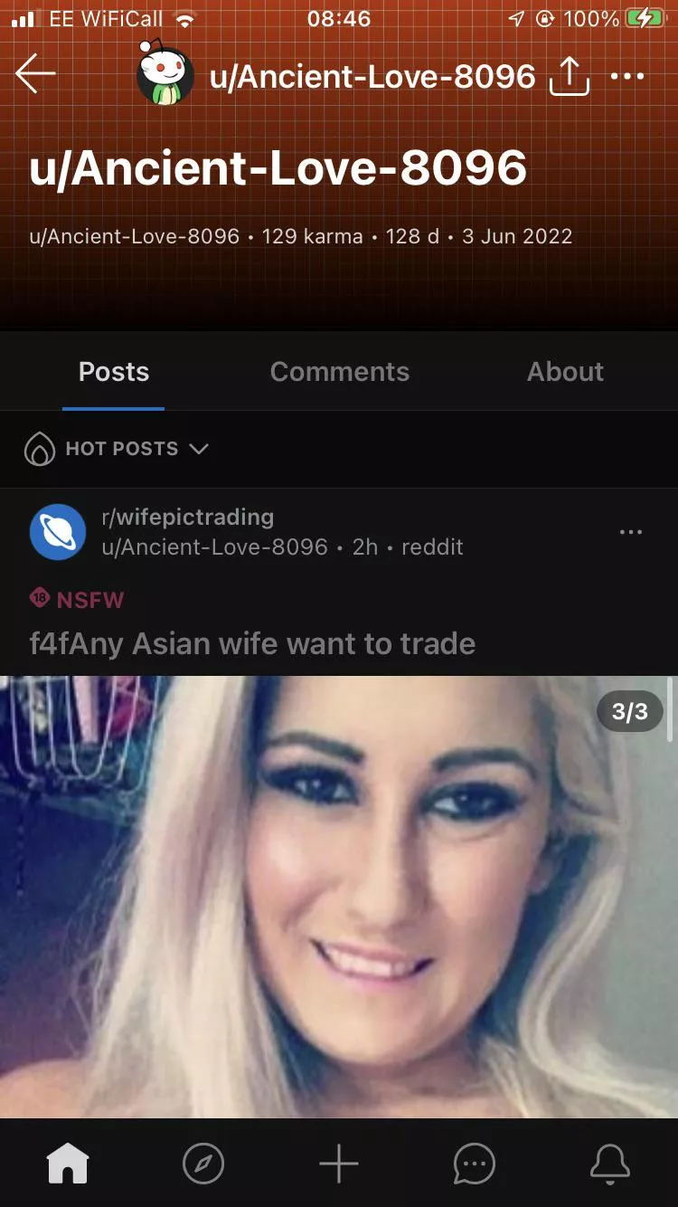 Don’t trade with this guy, the woman he’s using is called Lu Elissa, a British porn star