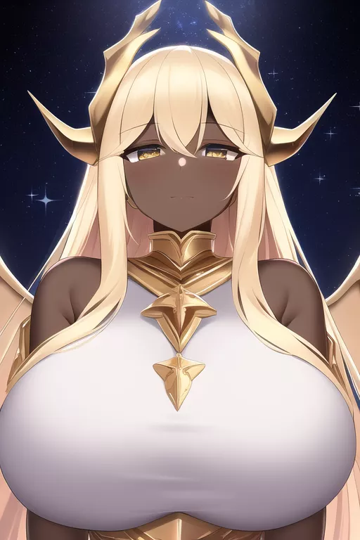 have a golden dragon girl