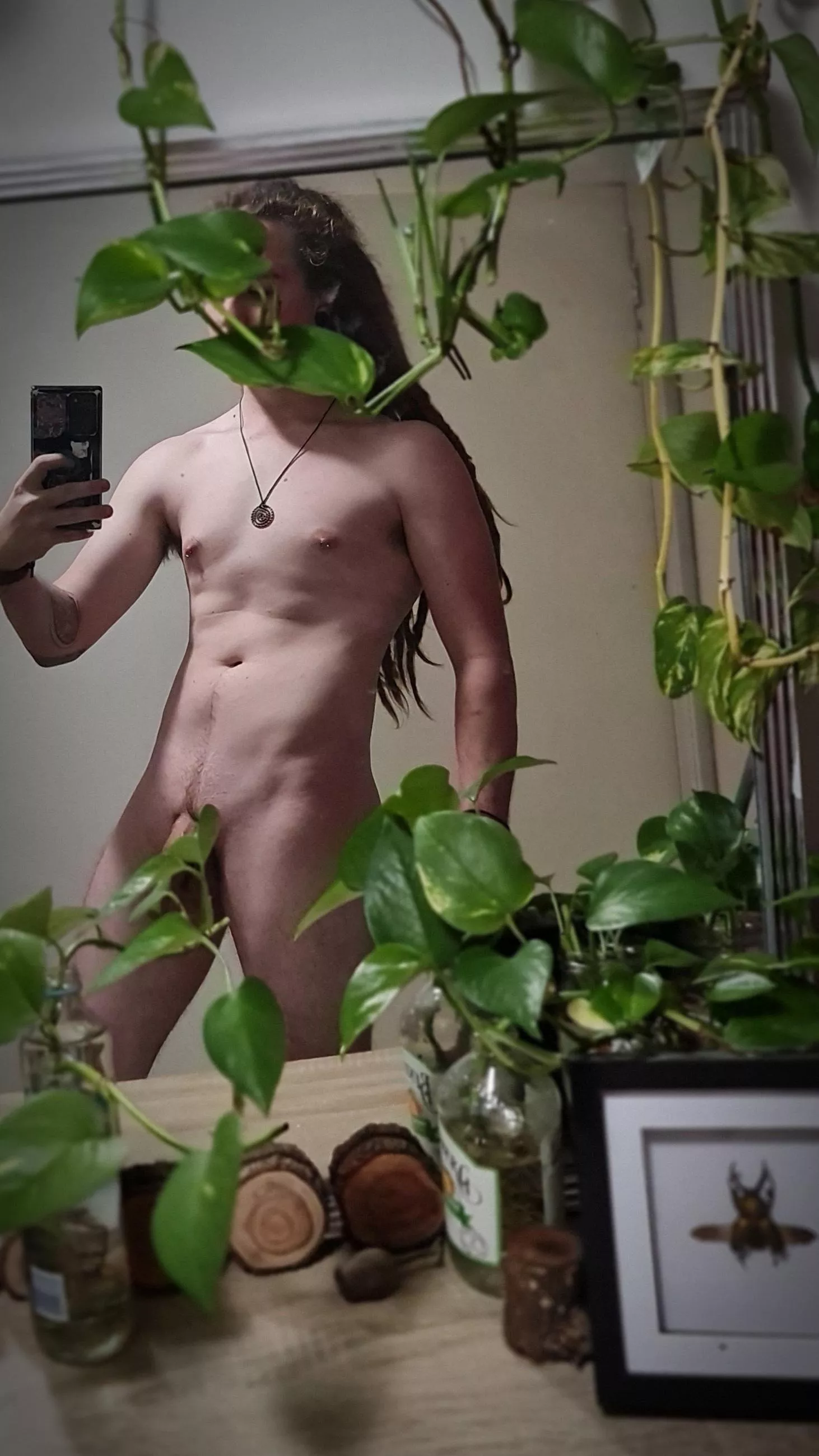 I know the plants rate higher than me but what do you think? 😘 (m)