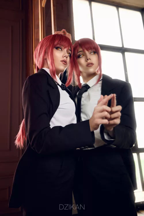 Makima cosplay photoshoot by Dzikan (Chainsaw Man)