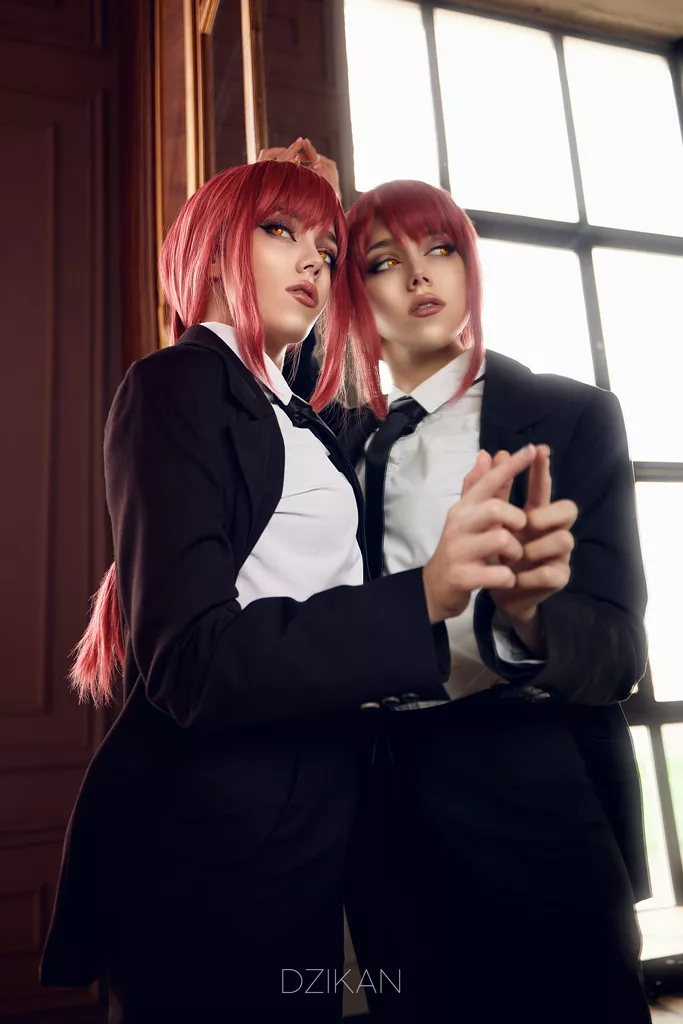 Makima cosplay photoshoot by Dzikan (Chainsaw Man)