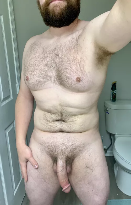 My full naked dad body.
