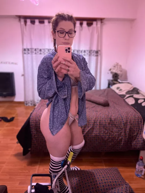 Nothing cuter than wearing the shirts of our colleagues [OC]