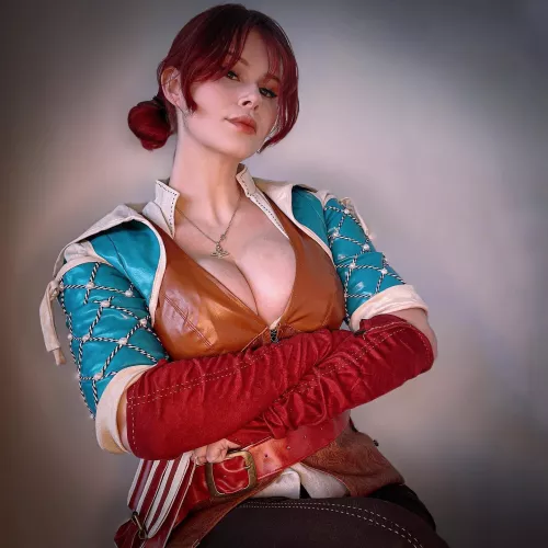 Triss Merigold from The Witcher cosplay by self