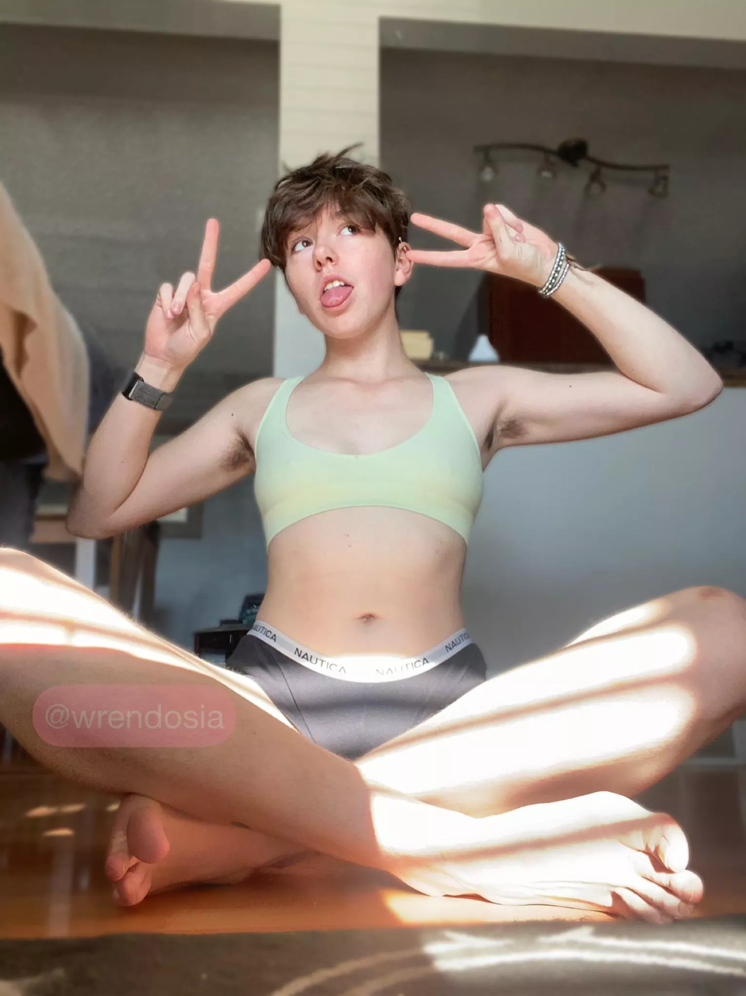 About to do yoga, anybody wanna stretch with me?