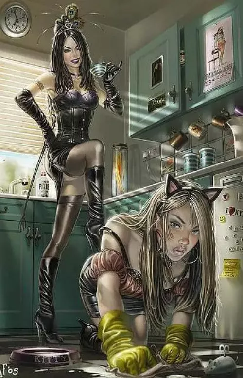 are there any female slaves here who need an 18 year old mistress? I like to put elders