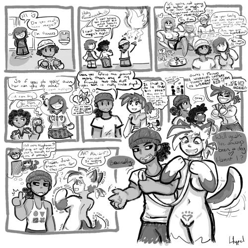 BFFs ♡ (dog tf) by Hypel