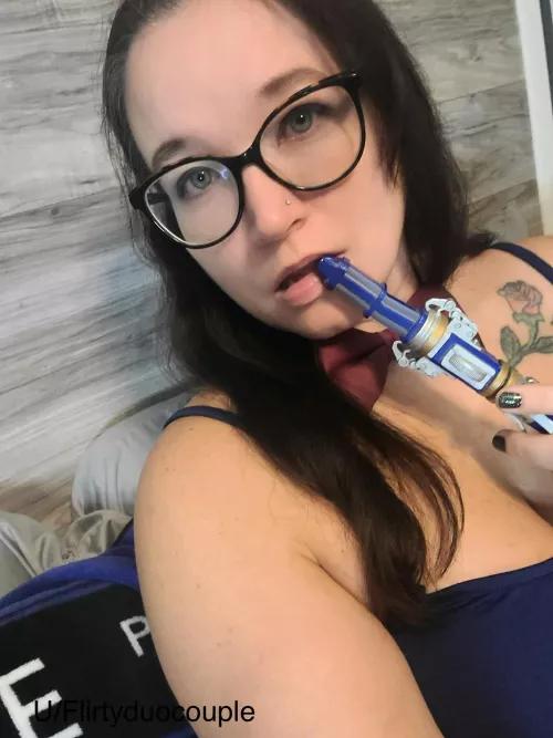 Can I play with your sonic screwdriver? [f]