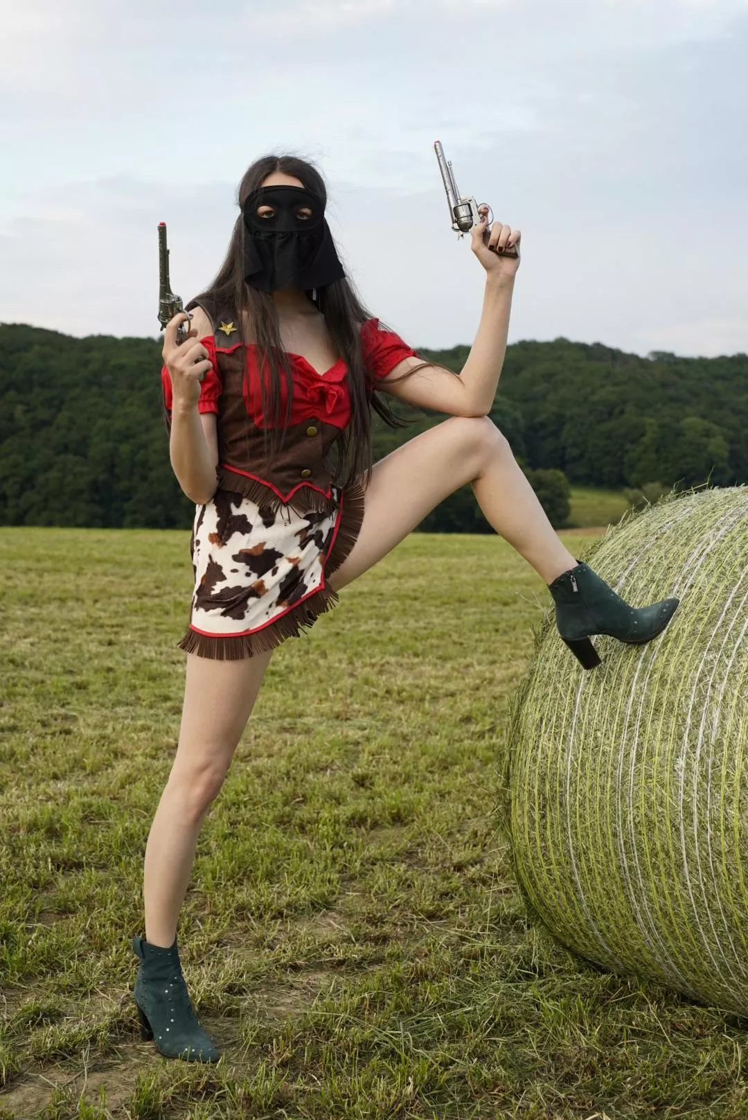 Give a cowgirl the right pair of boots and she can conquer the world