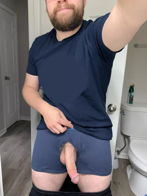 Glad I get to work from home today. [35]