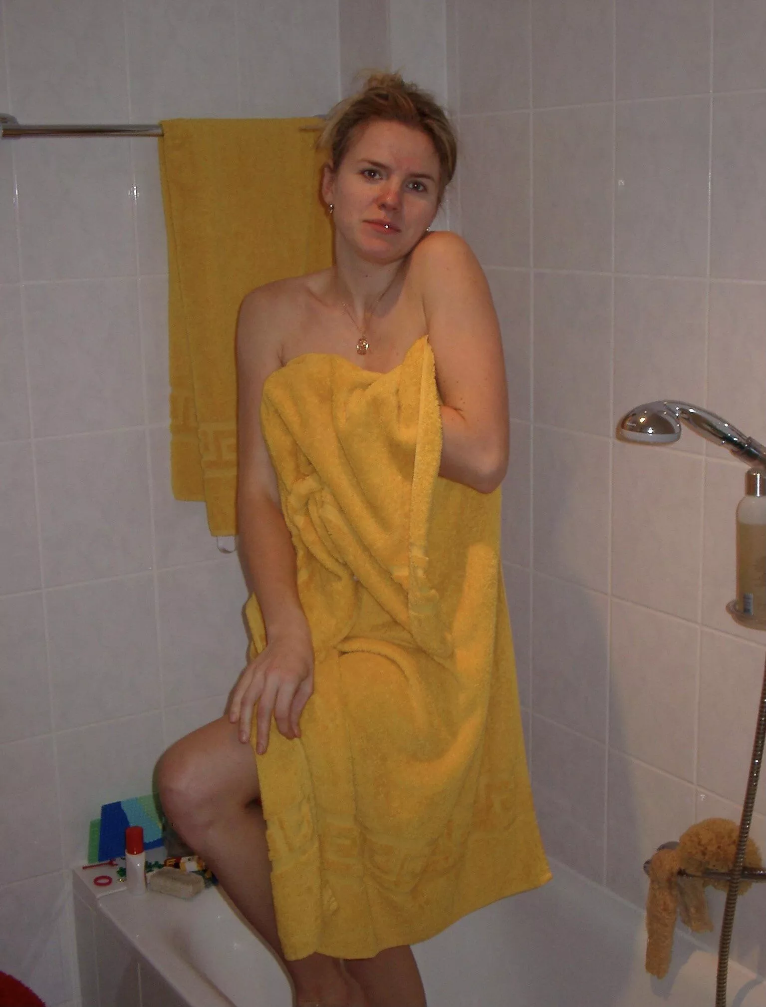 Hey… at least you had a towel, right?