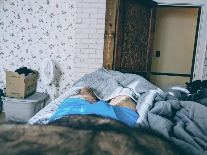 If you can get past the terrible wallpaper, a cameo by a cat you might enjoy the pic! just found this sub