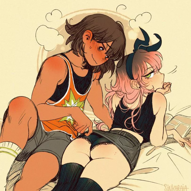 Just trying to read her manga