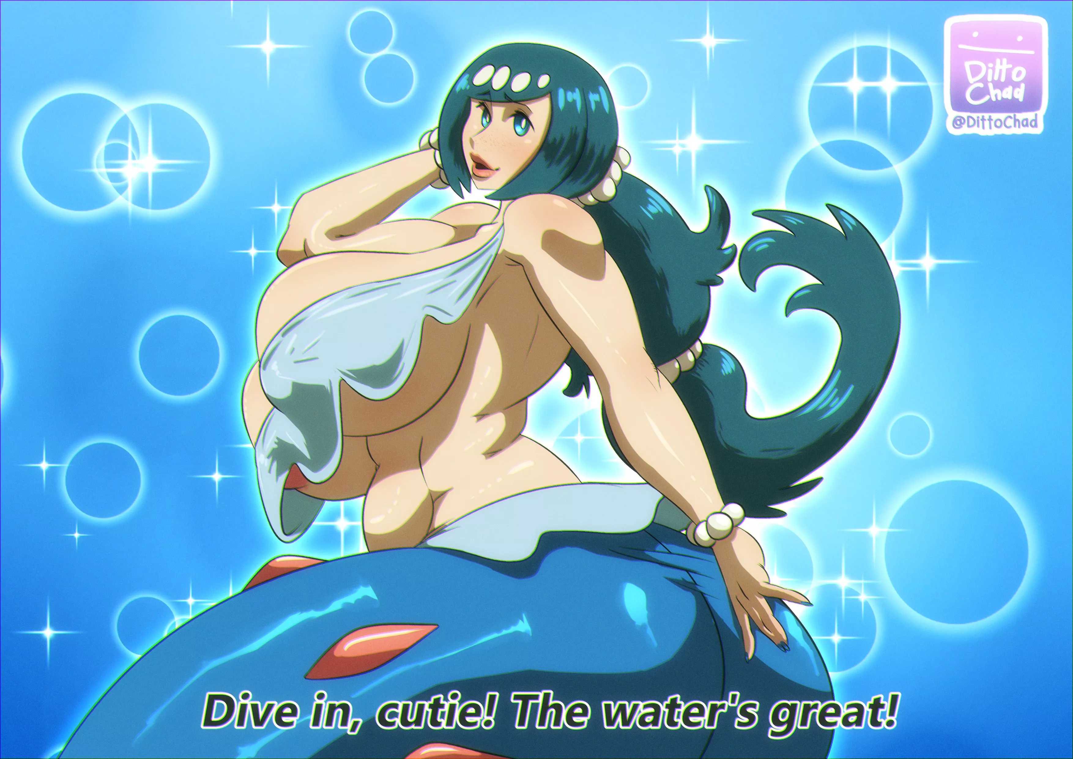 Lana's Mom wants a swim (DittoChad)