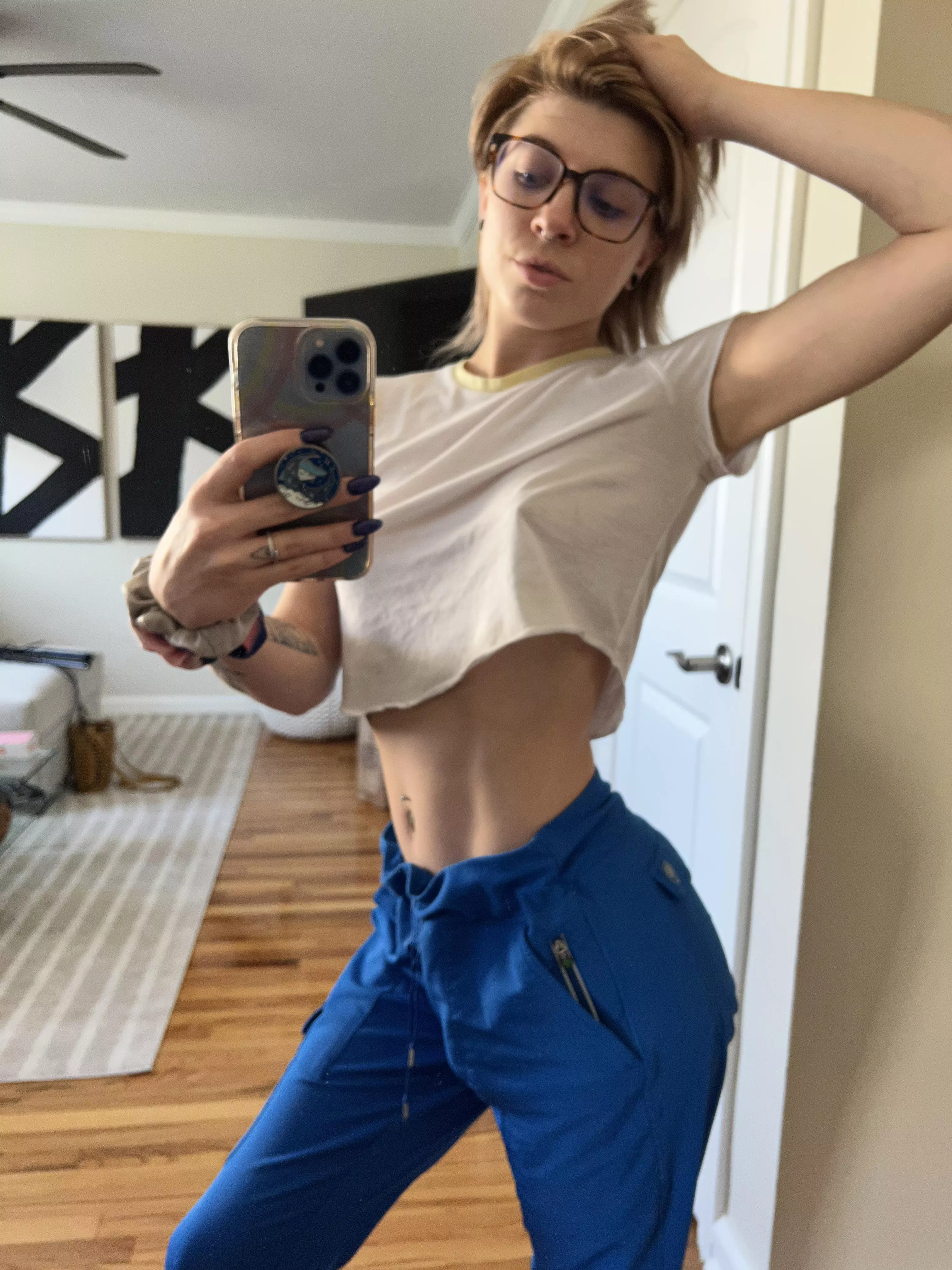 Let’s just stay in bed and give each other head