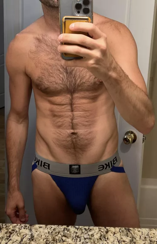 Love a little sweat in my jock
