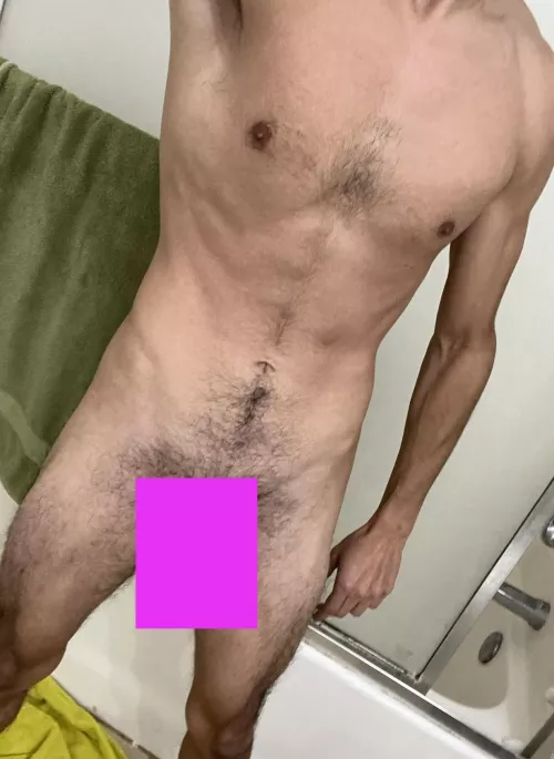 (M) I had a chub and didn’t want to get banned so I covered it