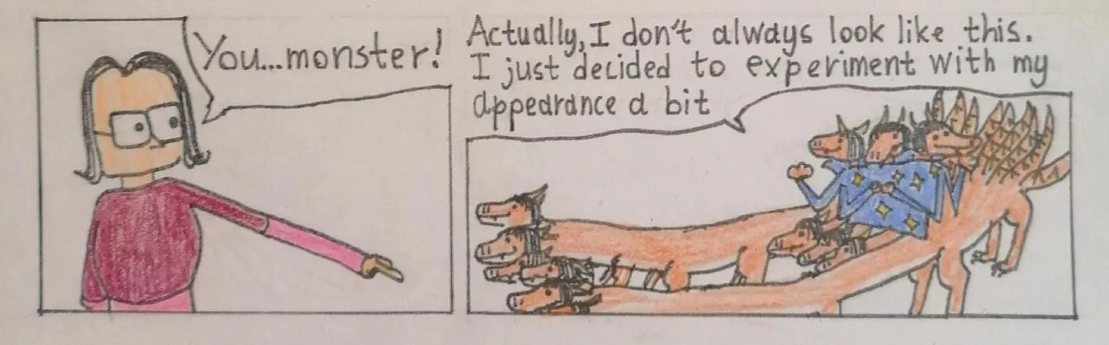 Monster! (art by me, body shape/species by Ma-Adopt over on furaffinity)