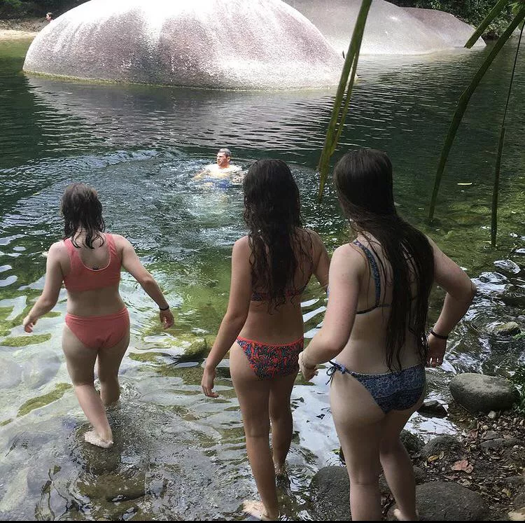 My pick is middle, left, right