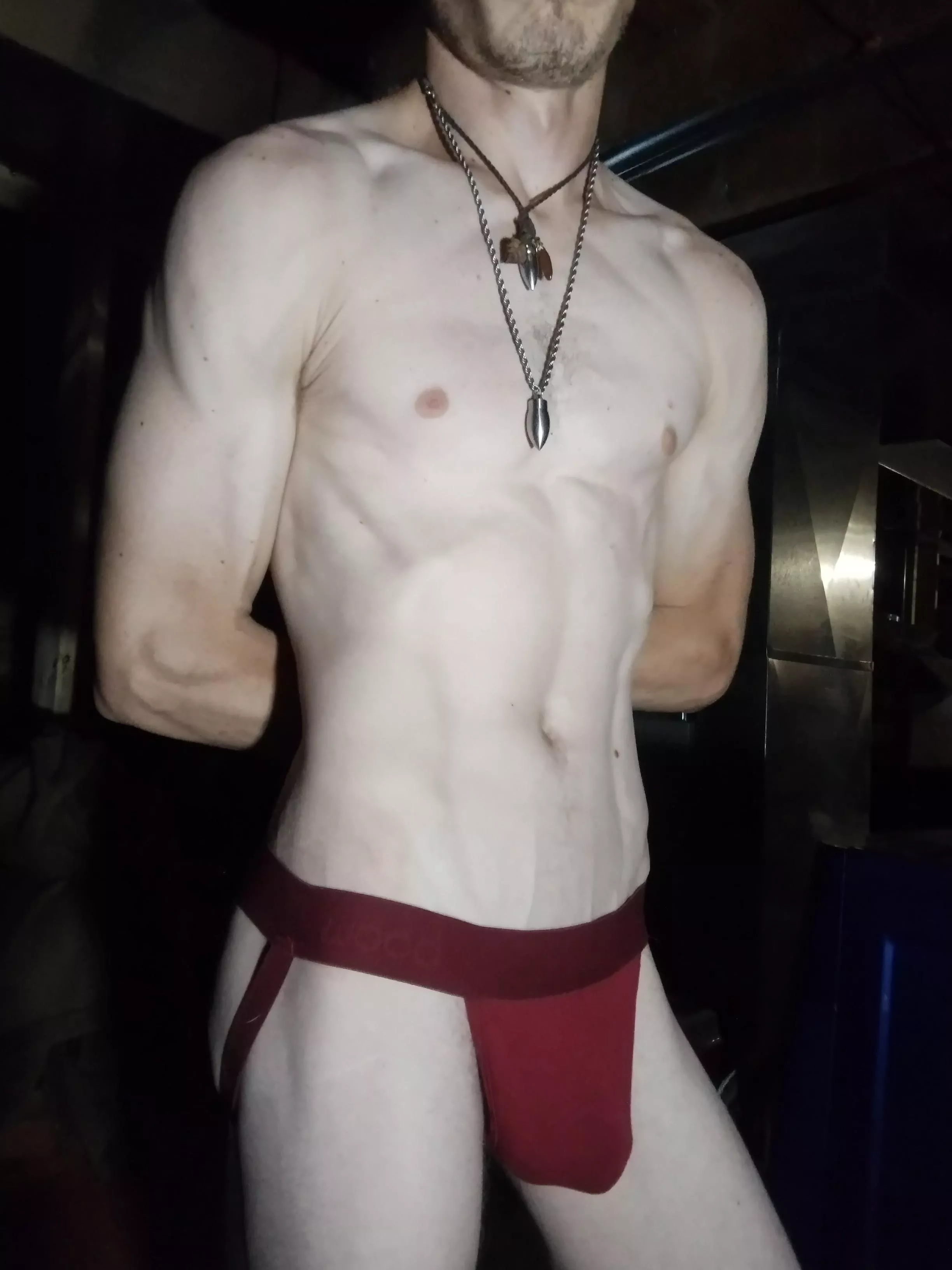 new here. what y'all think? is a jockstrap right for me?