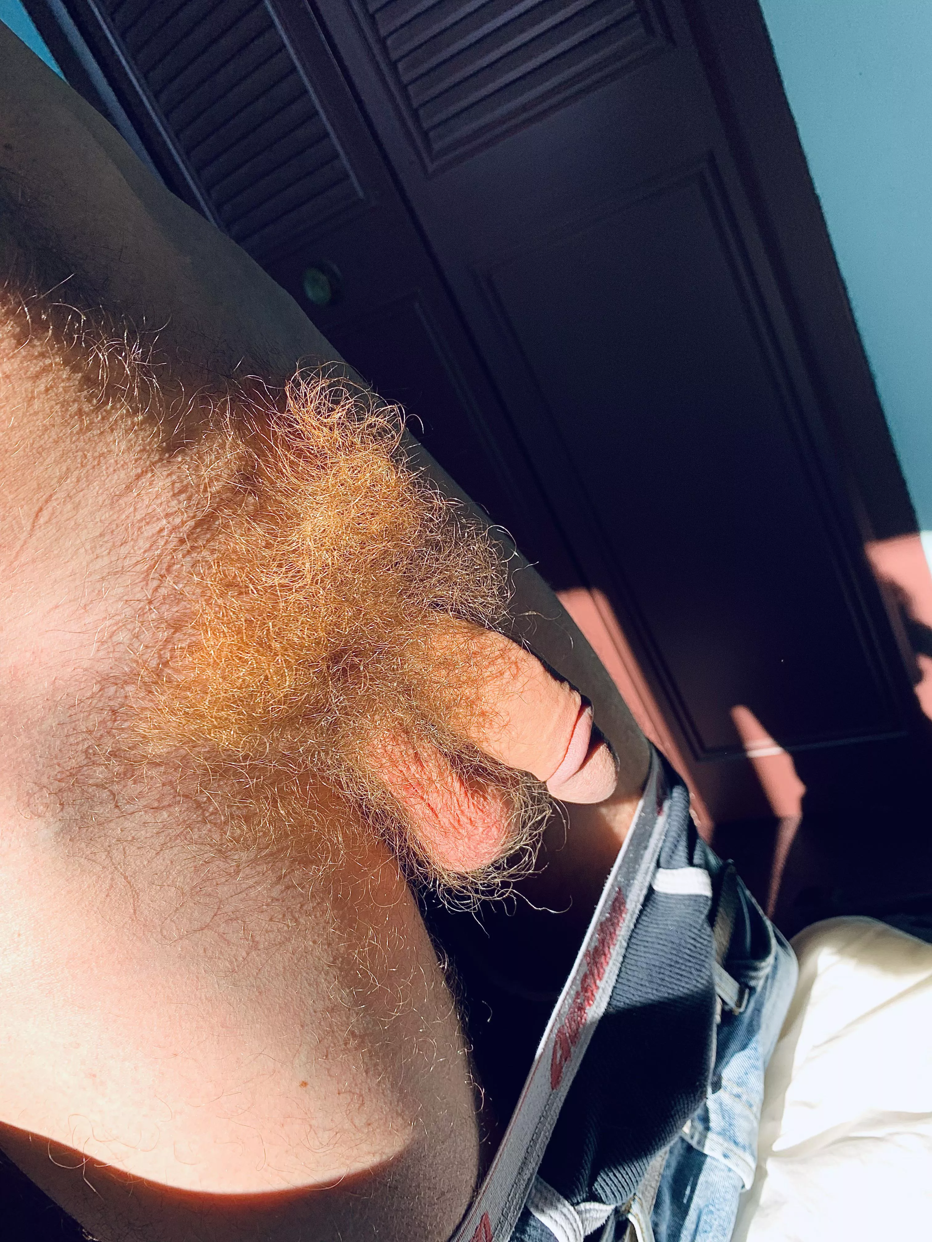 Proud to have the Amazon rainforest between my legs.