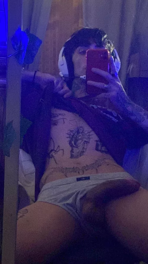 pulled to one side so you can get a taste