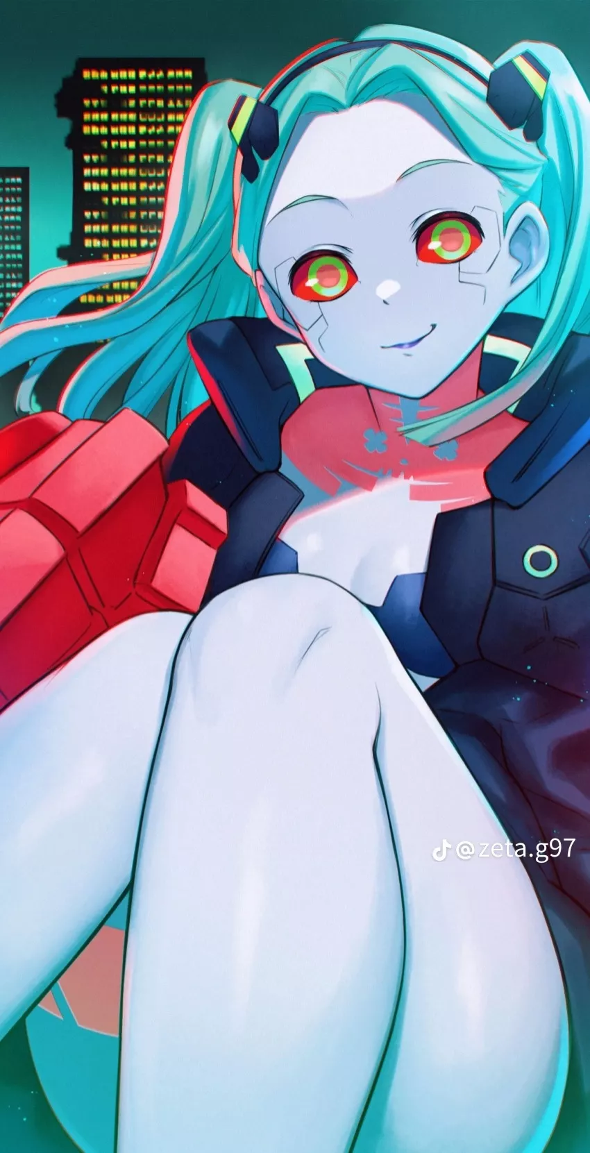 Rebecca from Cyberpunk Edge Runners