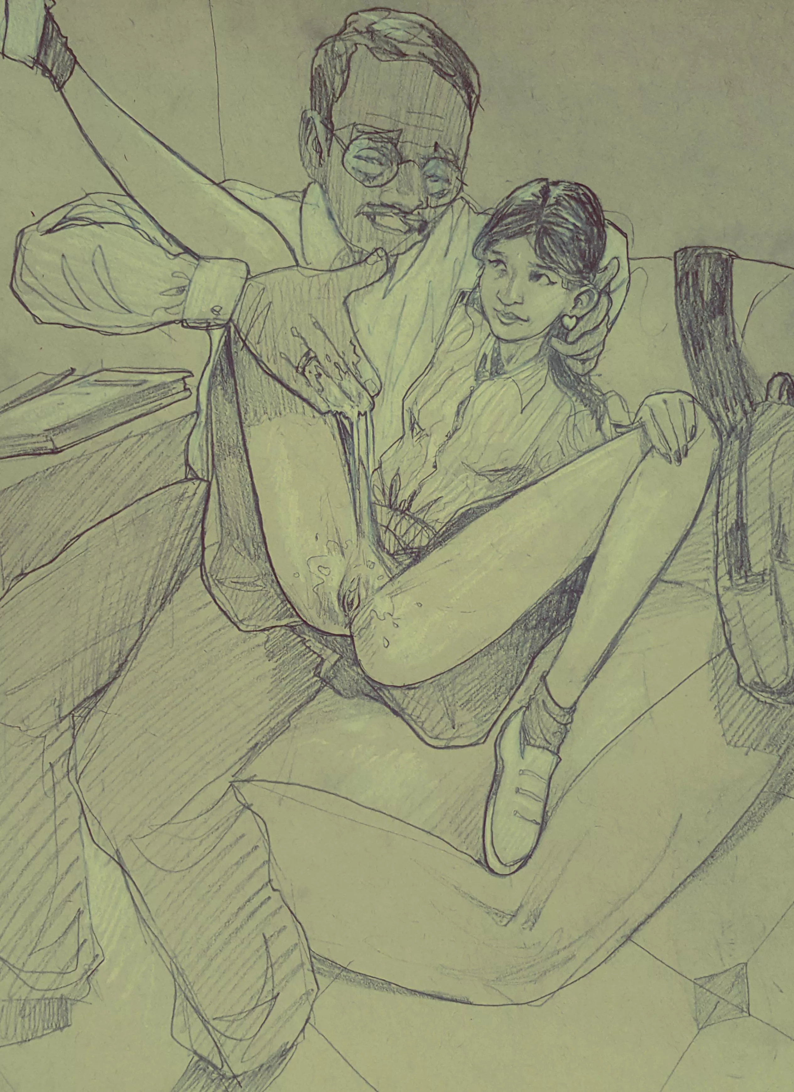 she liked her college teacher