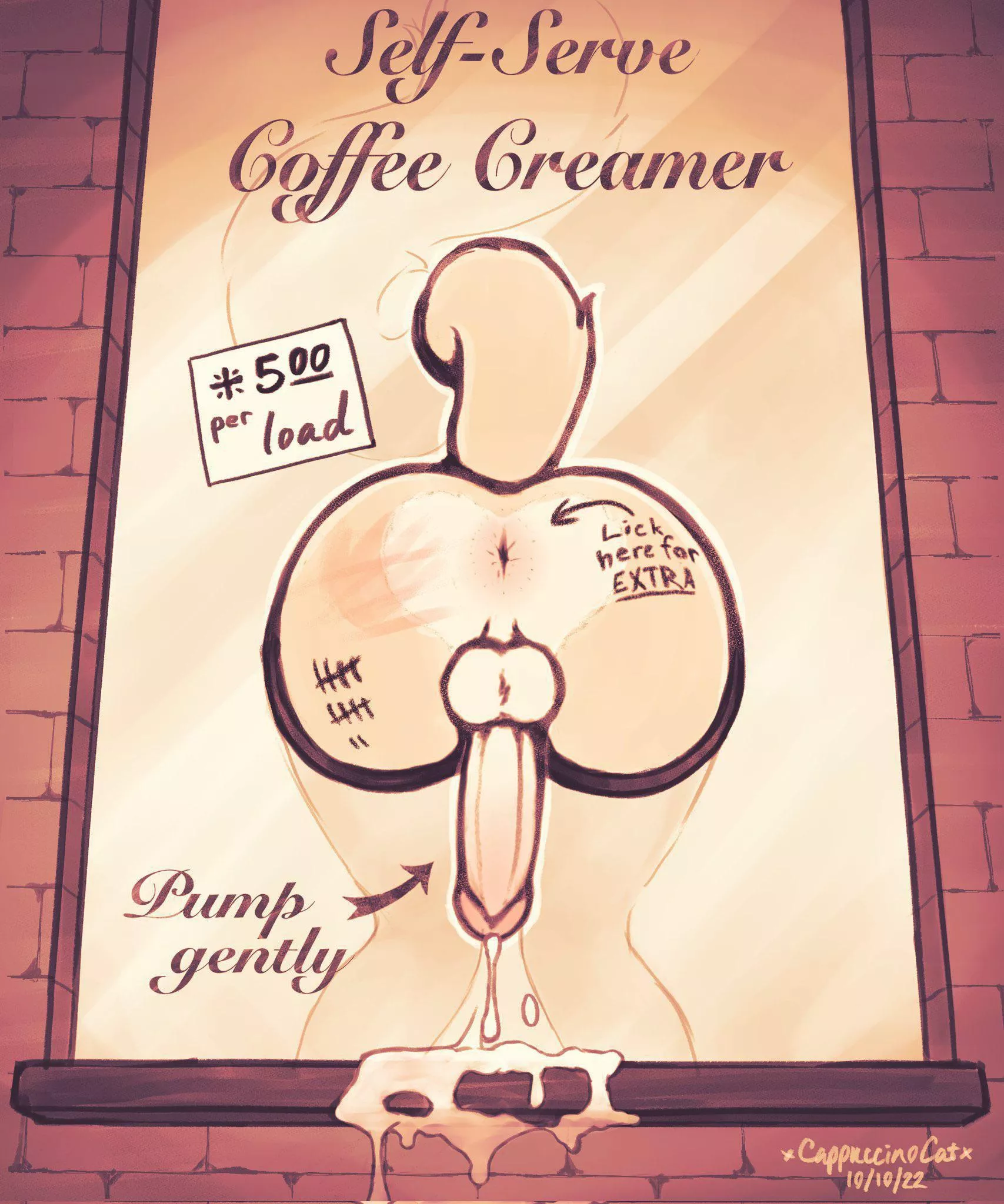 Skip the coffee i just want cream [M] (Cappuccinocat)