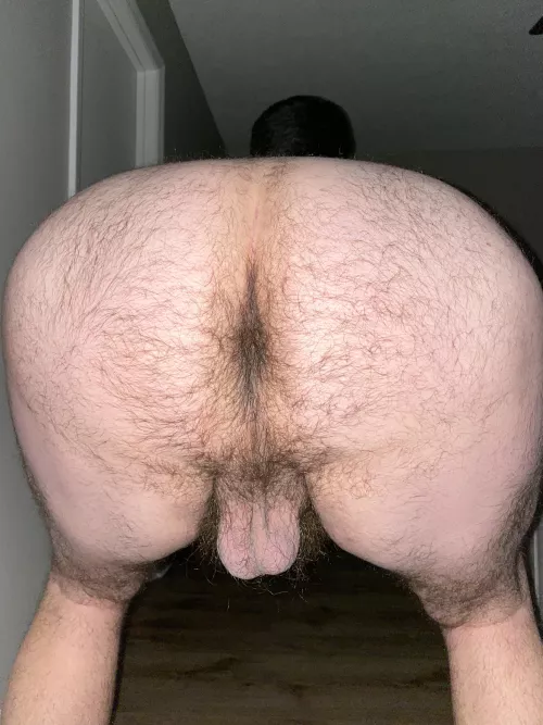 So much hair on my ass