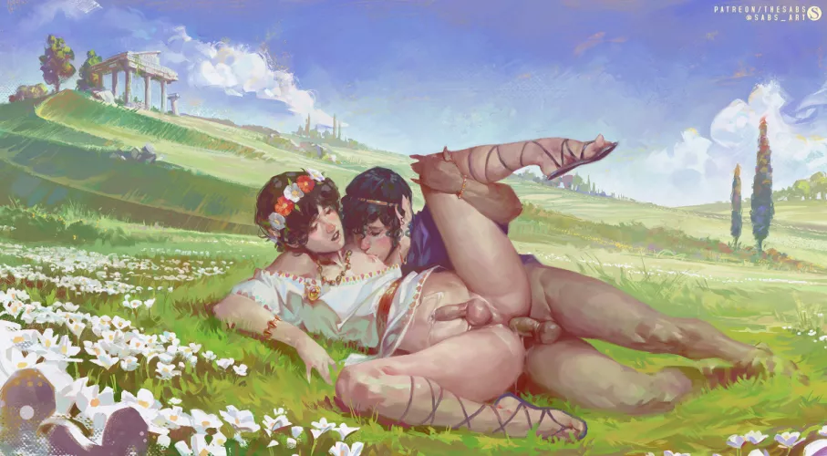 Taavi back at it again! This time she couldn't help herself in the fields... (The Sabs)