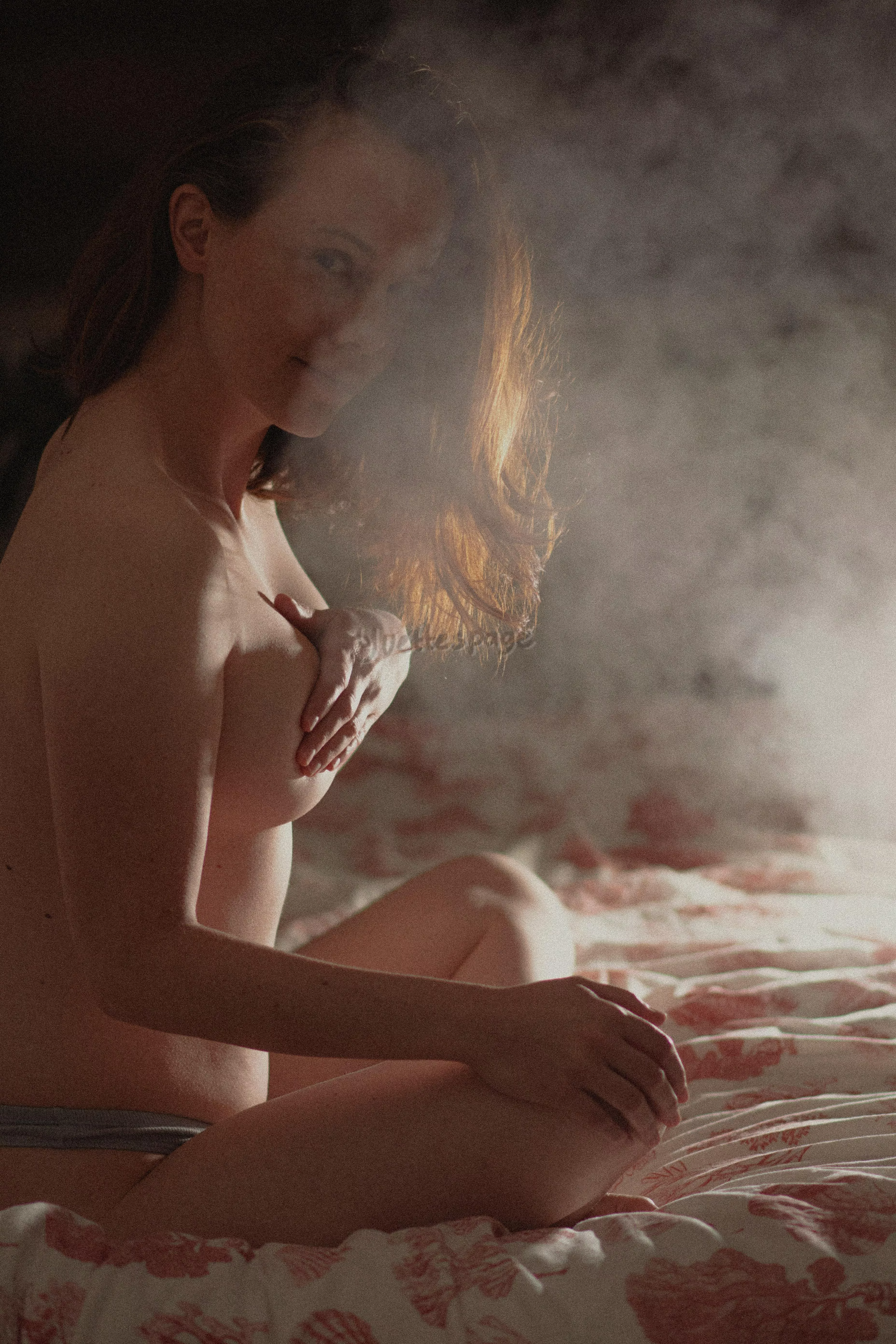 This was a steamy shoot!