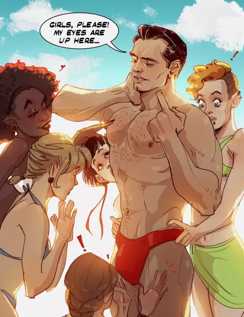 Us brown girls when we see a white man