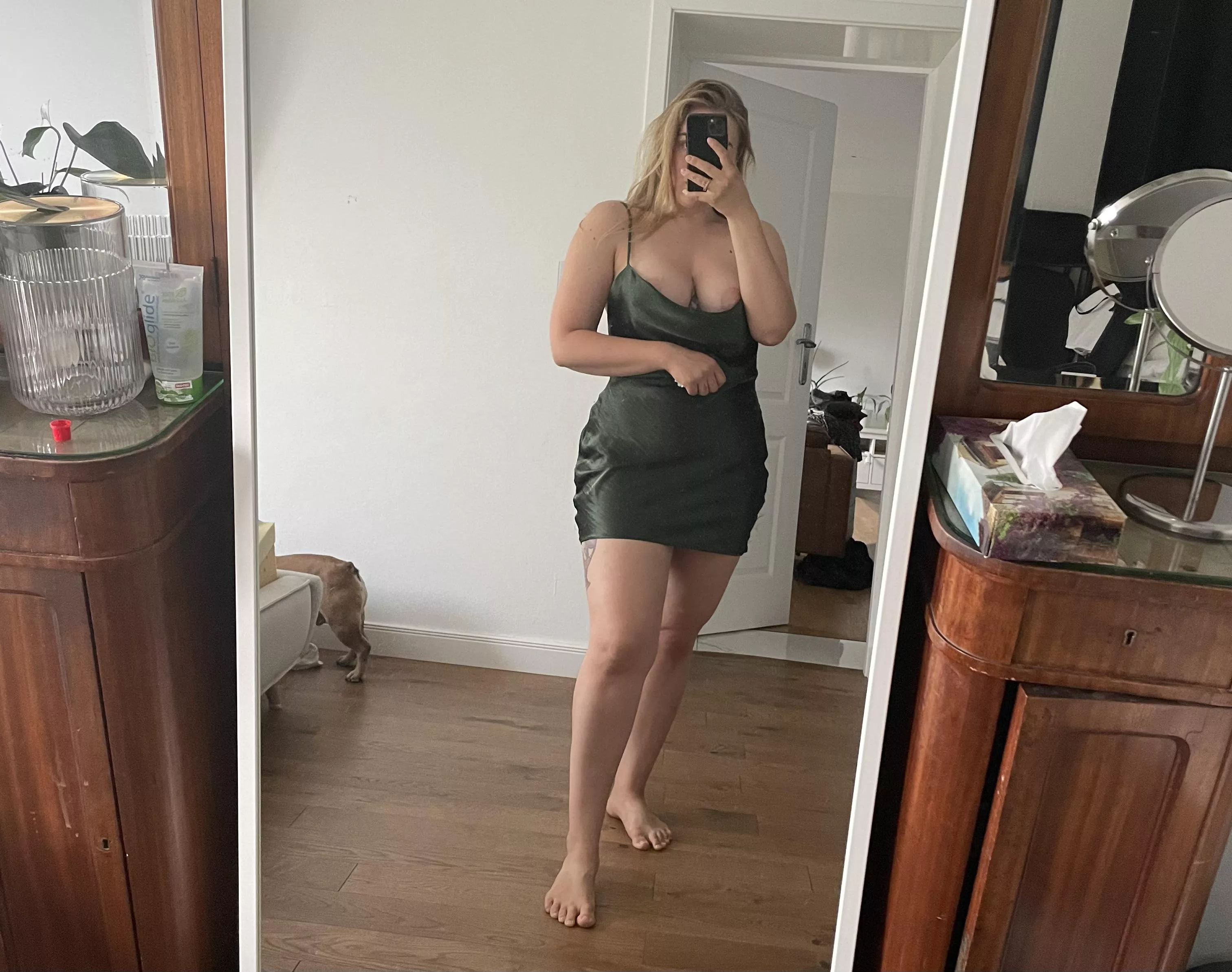 We should play a game. What about stripped poker? [f]