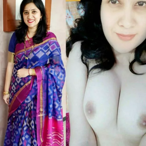 Beautiful Marathi wife Radhika dressed/ undressed 😍