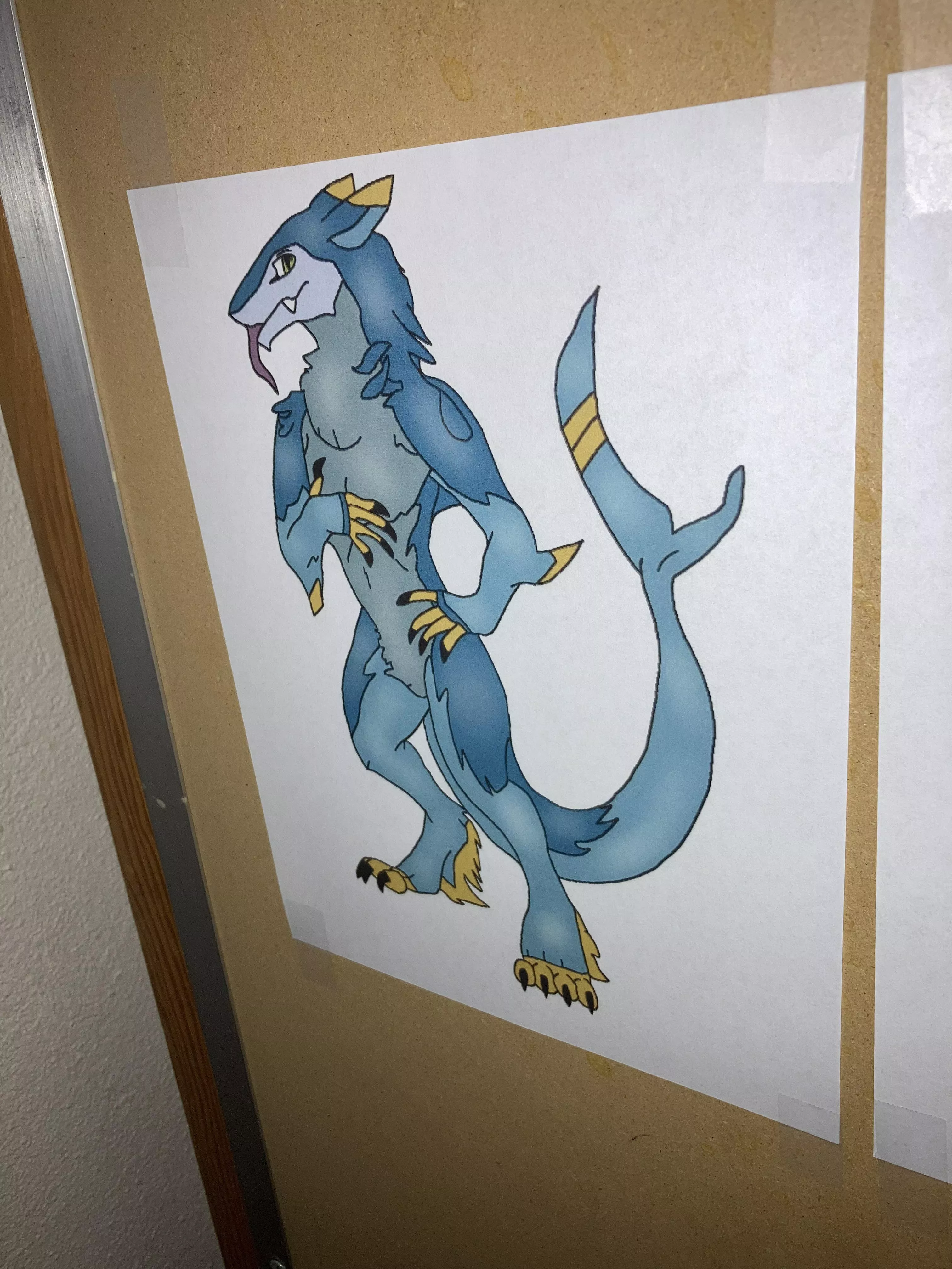 Goofy ahhh Sergal I drew.