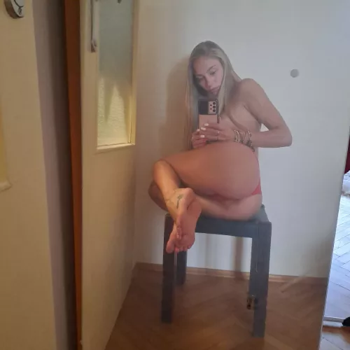 I think your face would look so good pressed up against my soles