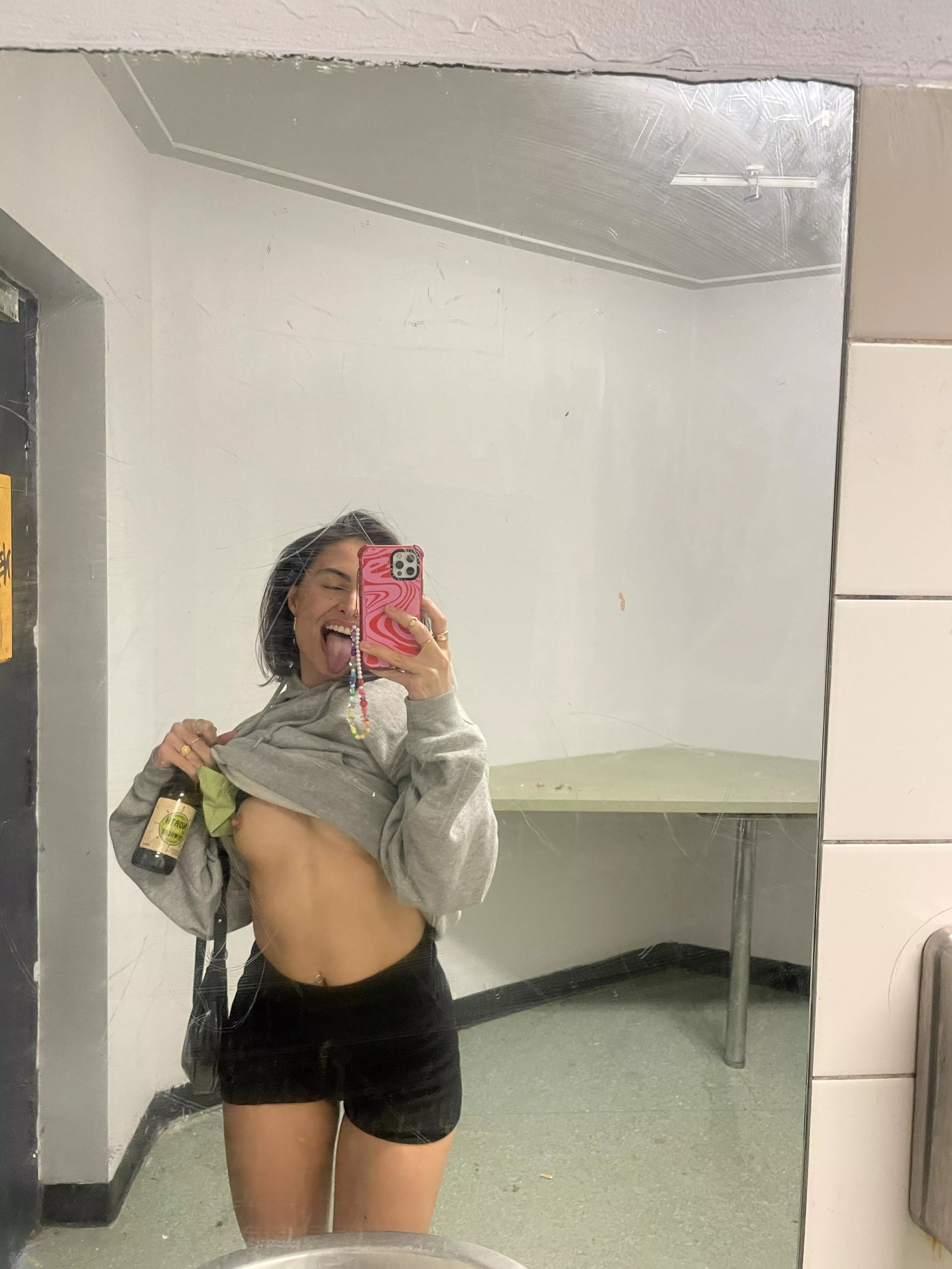 I was having park beers with another boy but snuck off to take titty pics for you :)