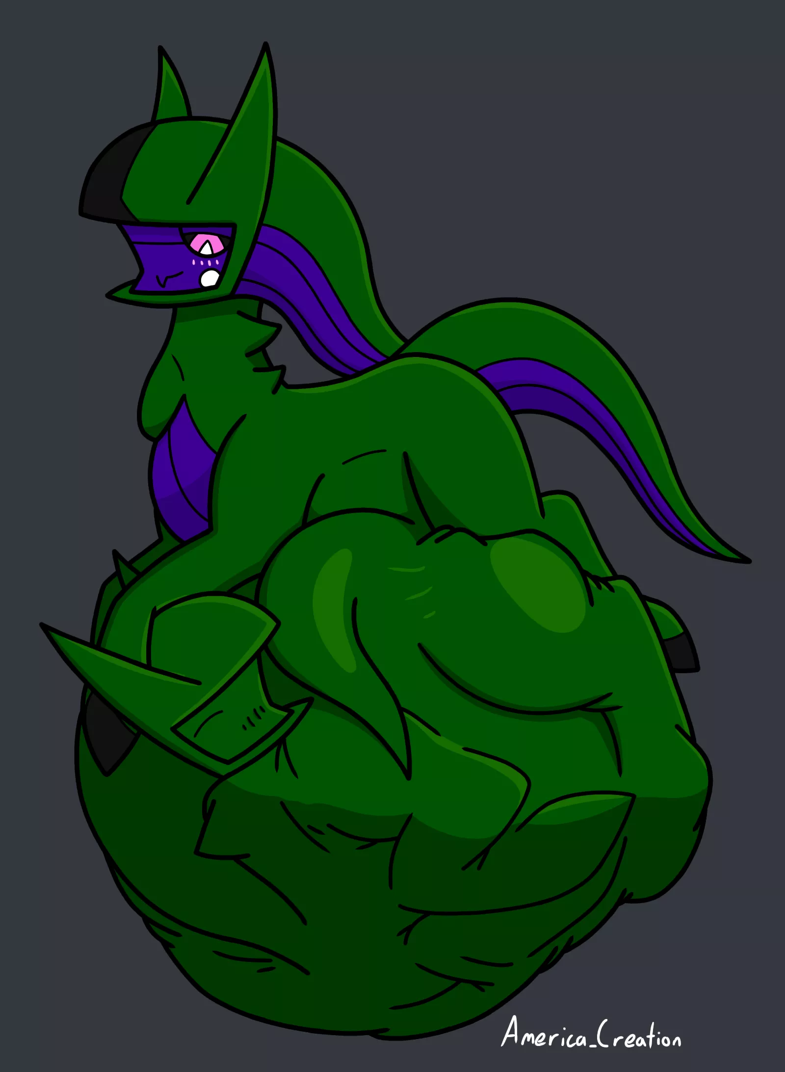 {Image} (OC) America Noms, Artist is America_Creation. Image is safe vore